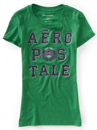 Dámské triko Aero Laurel Logo - Zelená